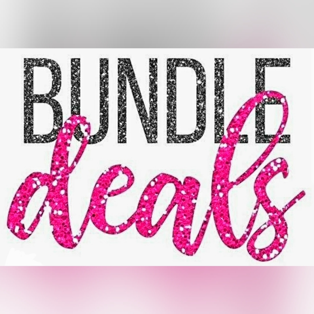 Bundle Deals---25% off